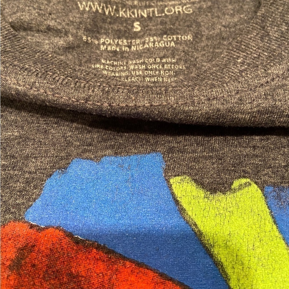 LOVE T-Shirt Size Small. Multi Color - Picture 3 of 7
